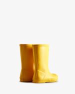 Hunter Original Kids First (18 Months-8 Years) Rain Boots Yellow - Image 4