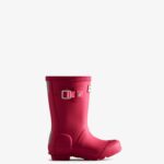 Hunter Original Little Kids (2-6 Years) Rain Boots Bright Pink