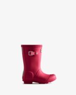 Hunter Original Little Kids (2-6 Years) Rain Boots Bright Pink