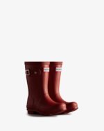 Hunter Original Little Kids (2-6 Years) Rain Boots Military Red - Image 3