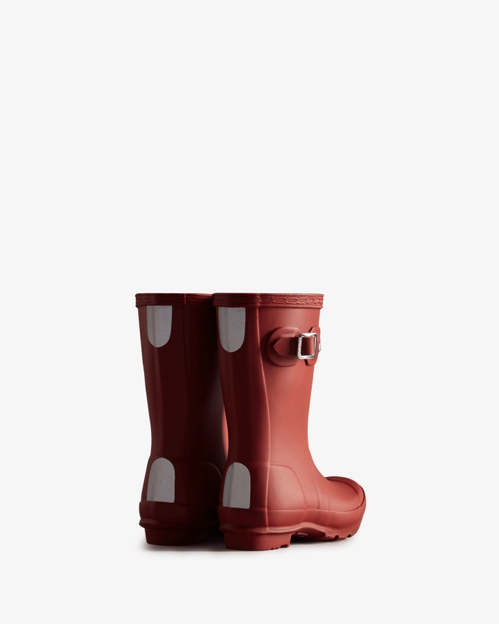 Hunter Original Little Kids (2-6 Years) Rain Boots Military Red - Image 4