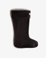 Hunter Recycled Fleece Cuff Wide Tall Boot Socks - Image 3