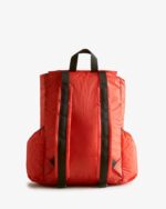 Hunter Ripstop Packable Backpack Hunter Red - Image 3