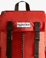 Hunter Ripstop Packable Backpack Hunter Red - Image 5