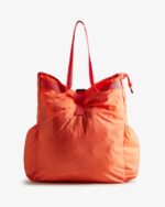 Hunter Ripstop Packable Tote Bag Sun-Cup Orange - Image 4