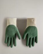 Hunter Rubberized Gardening Gloves Hunter Green - Image 5