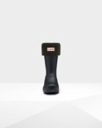 Hunter Short Boot Socks Dark Olive - Image 2