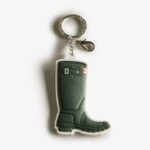 Hunter Tall Boot Keyring Hunter Green