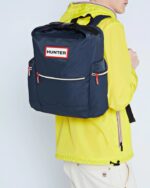 Hunter Top Clip Backpack - Nylon Navy - Image 4