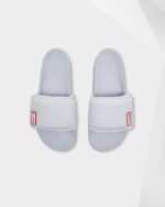 Hunter Women's Adjustable Slides Arctic Iris Blue - Image 2