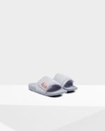 Hunter Women's Adjustable Slides Arctic Iris Blue - Image 4