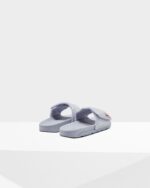 Hunter Women's Adjustable Slides Arctic Iris Blue - Image 5