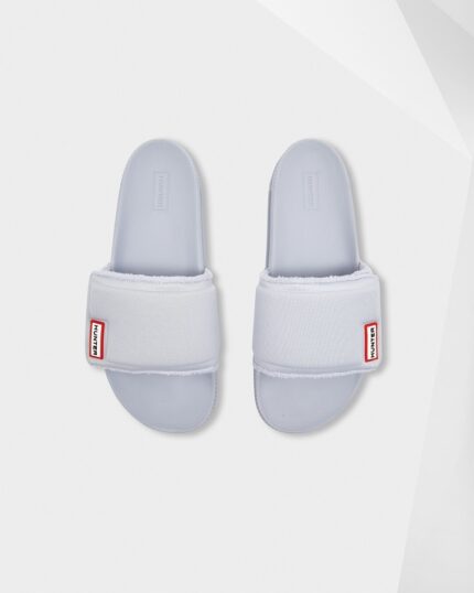 Hunter Women's Adjustable Slides Arctic Iris Blue