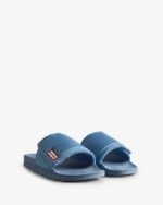 Hunter Women's Adjustable Slides Stornoway Blue - Image 3