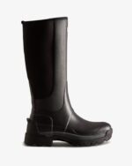 Hunter Women's Balmoral Field Hybrid Tall Rain Boots Black - Image 2