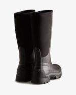 Hunter Women's Balmoral Field Hybrid Tall Rain Boots Black - Image 4