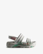 Hunter Women's BLOOM Marble Sandal White - Image 3