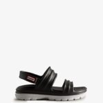 Hunter Women's BLOOM Sandal Black-White