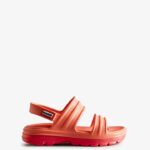 Hunter Women's BLOOM Sandal Sun-Cup Orange-Rowan Pink