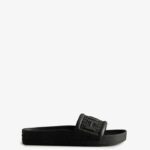 Hunter Women's BLOOM Slides Black
