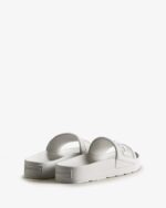 Hunter Women's BLOOM Slides White - Image 5