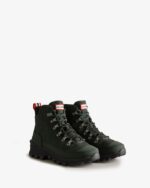 Hunter Women's Canvas Desert Commando Boots Arctic Moss Green - Image 5