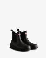 Hunter Women's Commando Chelsea Boots Black - Image 4