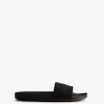 Hunter Women's Elastic Slides Black