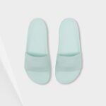 Hunter Women's Elastic Slides Spearmint