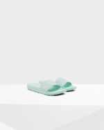 Hunter Women's Elastic Slides Spearmint - Image 4