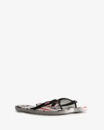 Hunter Women's Exploded Logo Flip Flops Black - Image 3
