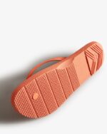 Hunter Women's Flip Flops Sun-Cup Orange - Image 5