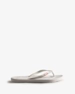 Hunter Women's Flip Flops White - Image 2