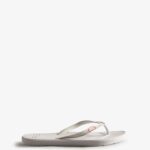 Hunter Women's Flip Flops White