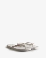 Hunter Women's Flip Flops White - Image 3