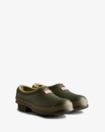 Hunter Women's Gardener Clogs Dark Olive-Clay - Image 3