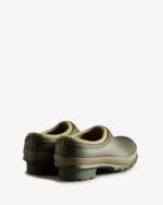 Hunter Women's Gardener Clogs Dark Olive-Clay - Image 4