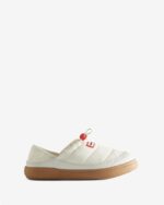 Hunter Women's In/Out Insulated Slipper White Willow-Gum - Image 2