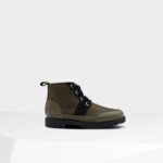 Hunter Women's Insulated Ankle Commando Boot Black-Olive
