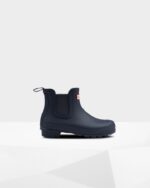 Hunter Women's Insulated Chelsea Boots Navy - Image 2