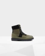 Hunter Women's Insulated Commando Boot Black-Olive - Image 2