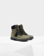 Hunter Women's Insulated Commando Boot Black-Olive - Image 3