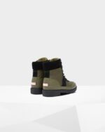 Hunter Women's Insulated Commando Boot Black-Olive - Image 4