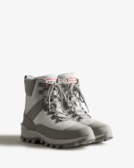Hunter Women's Insulated Glitter Commando Boots Silver-Tundra Grey - Image 3