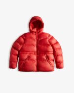 Hunter Women's Insulated Rubberized A-Line Puffer Jacket Red Chill - Image 3