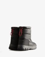 Hunter Women's Insulated Short Snow Boots Black - Image 4
