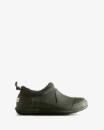 Hunter Women's Insulated Vegan Shearling Shoe Dark Olive