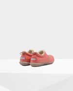 Hunter Women's Insulated Vegan Shearling Shoe Hibiscus Pink - Image 4
