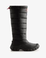 Hunter Women's Intrepid Insulated Tall Snow Boots Black - Image 2