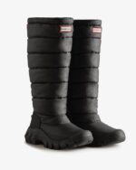 Hunter Women's Intrepid Insulated Tall Snow Boots Black - Image 3